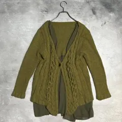 カーディガン ニット