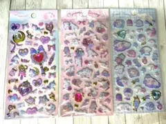 【ラスト1点】オーロラジュエリー 魔法ステッキ　うさぎ×犬3枚セット