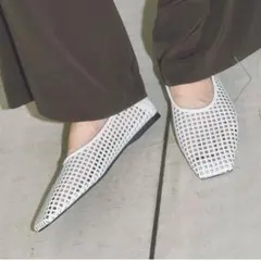 未使用　LE TALON GRISE ルタロン スクエア LATTICE CUTのサムネイル