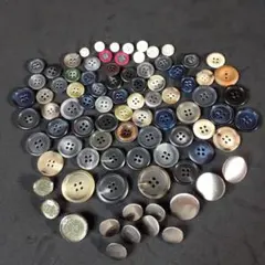 ボタン【釦】各種82個セット【未使用品】