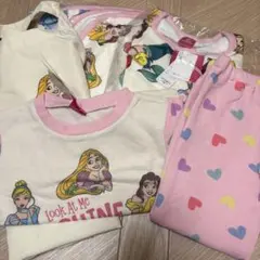 プリンセス パジャマ セット 110