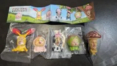 こびとづかん　おすわりマスコット　セミコンプリートセット　フィギュア