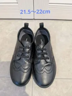 GLR ウィングチップスニーカー 21.5〜22cm