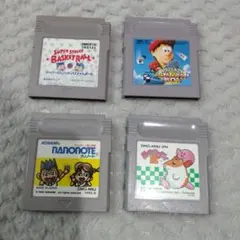 GB ゲームボーイ4点 ストリートバスケットボール＆トランプボーイ等