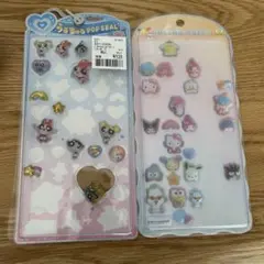 うるちゅるポップシール　コットンパフィーシール　サンリオ　パワパフガールズ