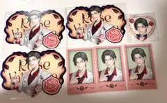 Rose Valentaine 五木左京　缶バッジ　チェキ風カード　特典カード