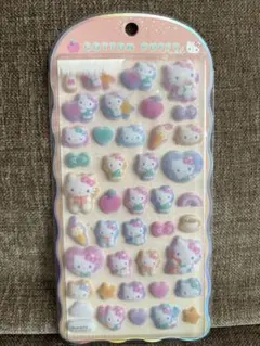 ハローキティ コットンパフィシール