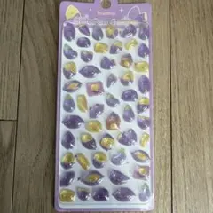 inamazy 3D embossed なす　さつまいも 芋 シール