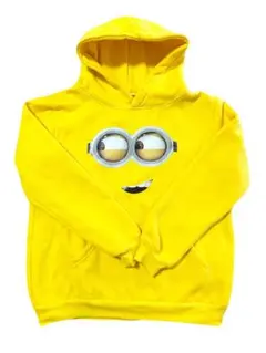 ミニオン フード付きパーカー イエロー