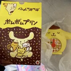 ポムポムプリン マクドナルド ハッピーセット とけい型メモスタンド