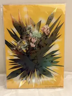 ジョジョの奇妙な冒険 黄金の風 箔入りアクリルアート　ジョジョ5部 ジョジョ展