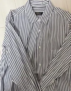 新品未使用スカディ　ストライプシャツワンピース♡