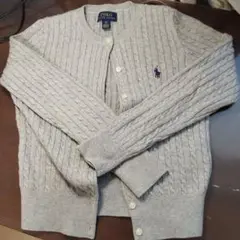 Polo Ralph Lauren グレー カーディガン S