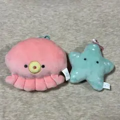 つぶらな瞳の水族館☆タコ☆つぶらな瞳のマリン☆ヒトデ☆２個セット