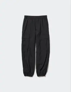 イージーカーゴパンツ　ブラック　Lサイズ