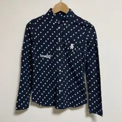 callaway キャロウェイ ポロシャツ ベア スター ネイビー 長袖 M