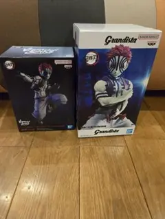 【ナムコ限定】鬼滅の刃　猗窩座　フィギュア２体セット