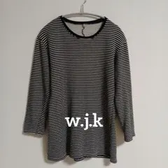 【即日発送】美品。wjk ボーダーL/Sカットソーのサムネイル