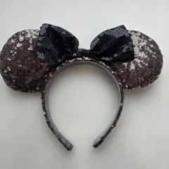 東京ディズニーリゾート　ミニーマウス　カチューシャ　スパンコール