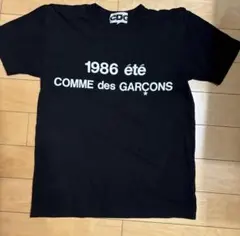COMME des GARÇONS CDG 1986 ブラック Tシャツ Lのサムネイル
