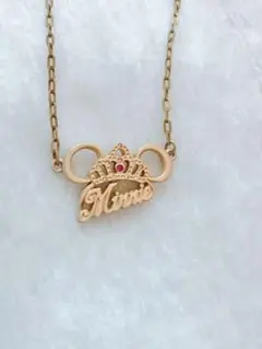 ミニー　プリンセス　ネックレス
