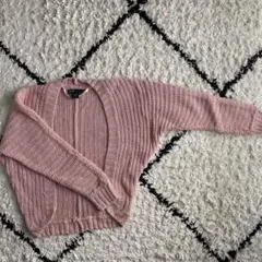 GapKids ピンク ニットカーディガン（110）