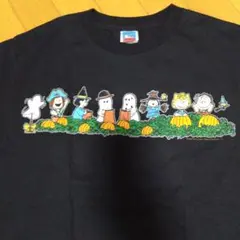 PEANUTS ハロウィン Tシャツ ブラック古着　貴重なお品かと☆