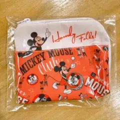 ディズニー100周年 ティッシュポーチ ミッキーマウス ポーチ ミッキークラブ