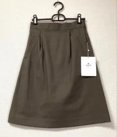 タグ付き未使用☆アーバンリサーチ サニーレーベル タック台形スカート