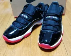 Nike Air Jordan 11 Low ブラック/レッド ジョーダン