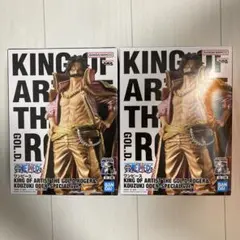新品未開封KING OF ARTIST ゴールド・ロジャー フィギュア2体セット