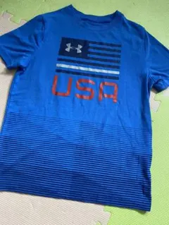 Tシャツ アンダーアーマー キッズ YLG 半袖シャツ