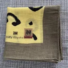 Issey Miyake アートプリント ハンカチ