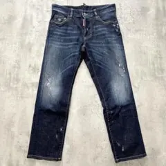 DSQUARED2 デニム BOY FRIEND JEAN クラッシュ加工 36のサムネイル