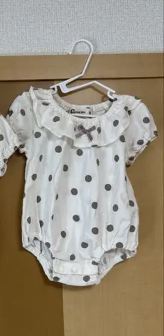 バースデイ 水玉 ロンパース 70 80 2枚セット ベビー 女の子