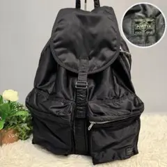 【美品】希少 レア PORTER TANKER ポーター リュック ブラック