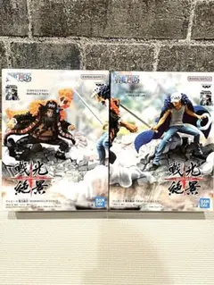 バンダイ 戦光絶景トラファルガー・ロー & マーシャル・D・ティーチ フィギュア