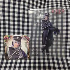 刀ミュ　2.5茶屋　コースター　クリアカード　大慶