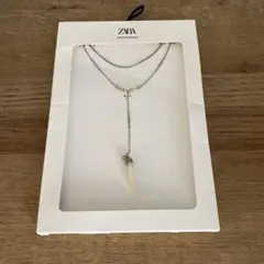 ZARA ロングネックレス　新品のサムネイル