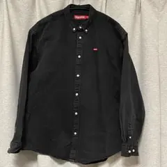 Supreme Small Box Shirt Washed Black L
