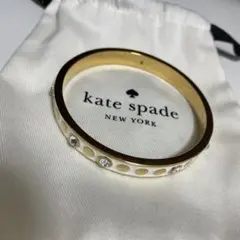kate spade ストーン付きバングル