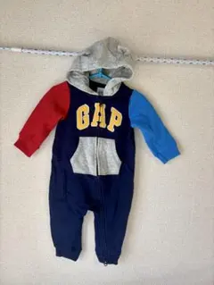 GAP フード付きジャンプスーツ 70cm