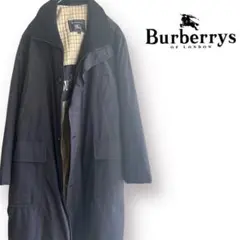 BURBERRYs ビンテージ 中綿ダウンコート 裏地ロゴ刺繍