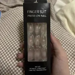 FINGER SUIT PRESS-ON NAIL 40枚セット