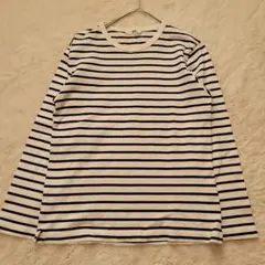 UNIQLO ストライプ 長袖Tシャツ Mサイズ