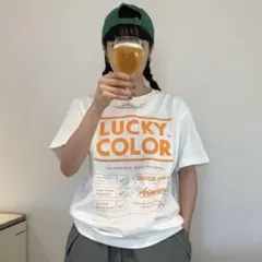あいみょん ラッキーカラーを身体中にまとっTシャツ Lサイズ - メルカリ