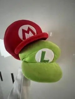 ユニバ マリオ ルイージ 帽子 セット