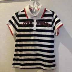 VIVA HEART ストライプポロシャツ