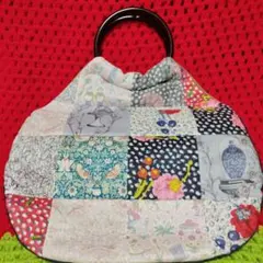 パッチワークデザイン グラニーバッグ