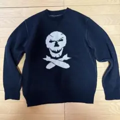 Alexander McQUEEN スカルニット ウール ブラック ジャガード - メルカリ